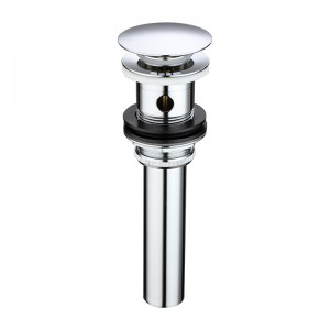 Mosazná výklopná zátka do vany