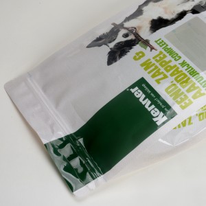 1,5 kg Balení pro domácí mazlíčky Boční vak Gusset Dog Food Zipper Bags Plastic Laminated Frozen Chicken Meat Packing Pouch