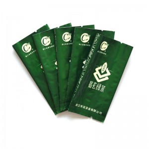 Stlačený boční hliníkový fóliový vak pro balení čaje