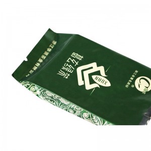 Stlačený boční hliníkový fóliový vak pro balení čaje