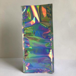 Vlastní tištěné OEM logo laserový film ploché spodní stojan taška