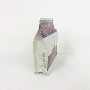 hot prodej 8 boční pečeť přizpůsobený design logo tištěné potraviny čokoláda balení taška