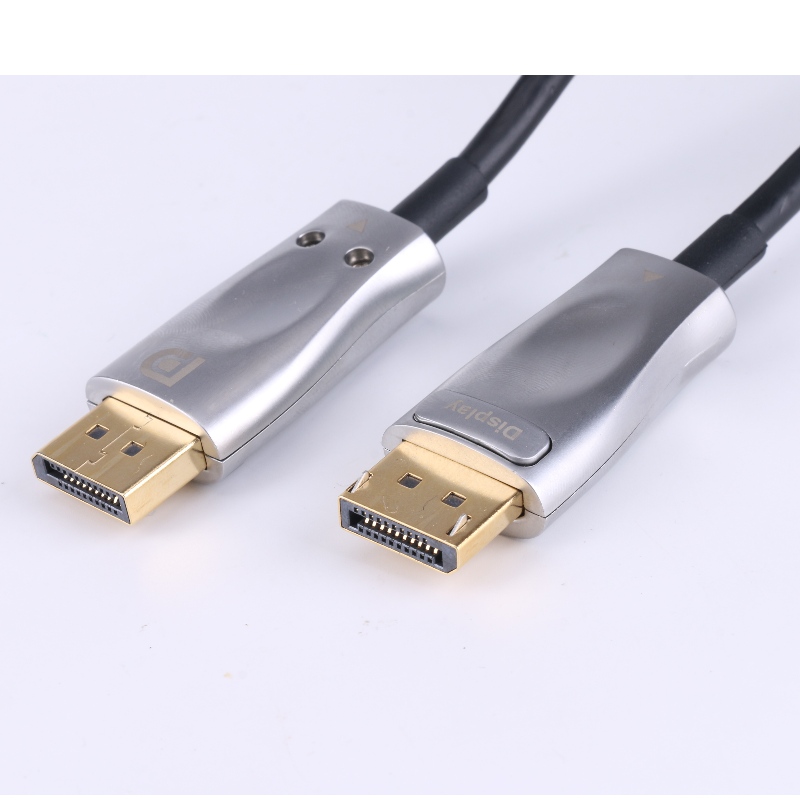 Vláknový kabel DP Displayport Optický kabel vysokorychlostní 32,4 Gb / s 8 K @ 60 Hz 4 K @ 165 Hz 2 K @ 144 Hz DP1,4 Fiber DP to DP Cable