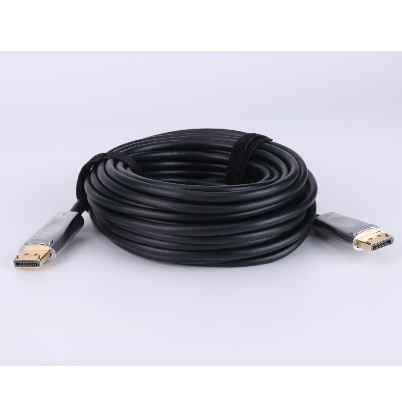 Vláknový kabel DP Displayport Optický kabel vysokorychlostní 32,4 Gb / s 8 K @ 60 Hz 4 K @ 165 Hz 2 K @ 144 Hz DP1,4 Fiber DP to DP Cable