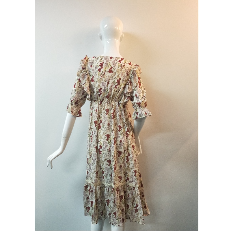 FLORAL DRESS LADIES 'TBWD0011M