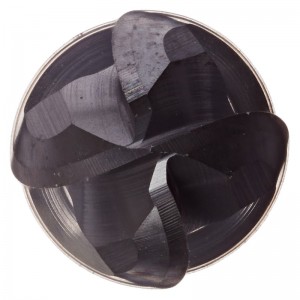 Frézovací čelní fréza z masivního karbidu, potažená, 4 drážka, stopka 1/4 \