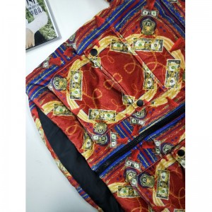 BARVY LADIES 'BARVĚNÉ TISKOVÉ PUFFER RLWC0002