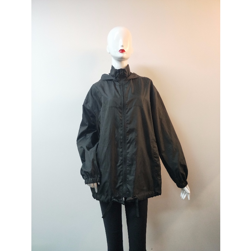 BUNDA BLACK WINDBREAKER RLWWJ0006