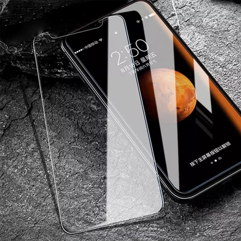 2.5D Transparentní Screen Protector liška iPhone Xs / Xr / Xs Max