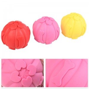 Silikonová hračka pro domácí mazlíčky \u0026 kočičí hračky domácí silikonová hračka biteproof hračka