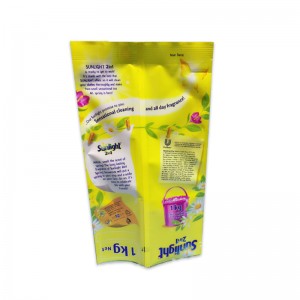 Balení sáčku na prací prášek / balení pracího prášku / plastové pouzdro