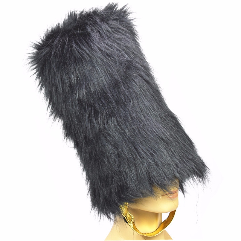 Výrobce přímo prodává kapitán britské čestné stráže Plush Black Knight HAT