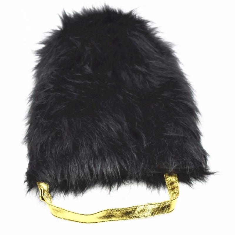 Výrobce přímo prodává kapitán britské čestné stráže Plush Black Knight HAT