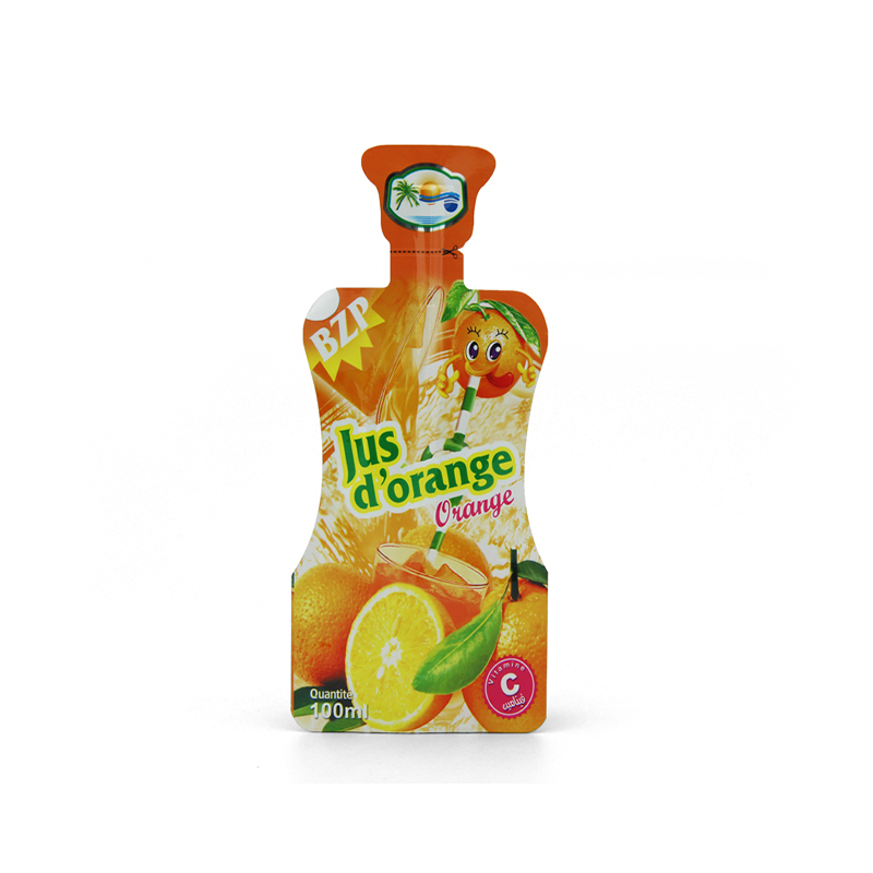 plastový nepravidelný vodní vak na šťávu se šťávou Liquid Packaging Die Cut Spout sáčky