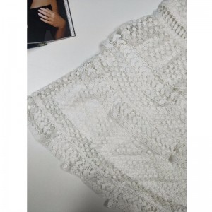 KOŽENÉ BÍLÉ ŠATY JLWD0040