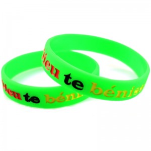 Silikonový náramek