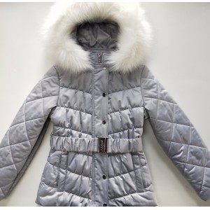 DĚTSKÝ SVĚTLE MODRÝ PADDED COAT RLCPC0004