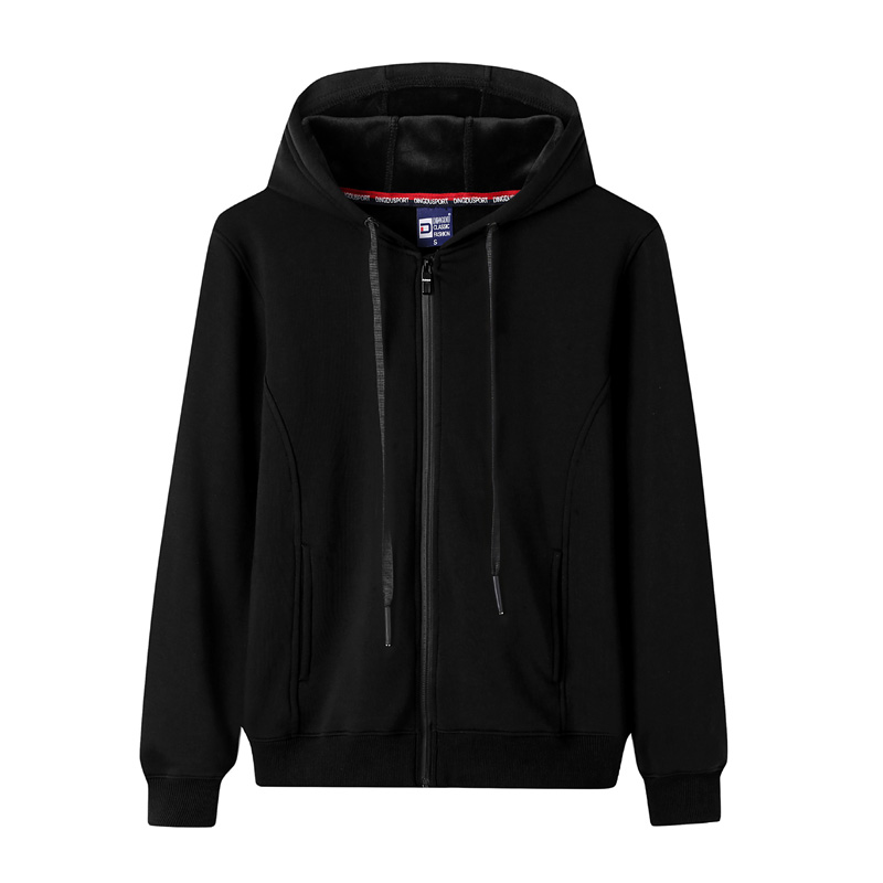 # 8017 - Mikina s kapucí fleece s úplným zipem