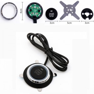 Start motoru startovacího systému s univerzálním tlačítkem spouště motoru