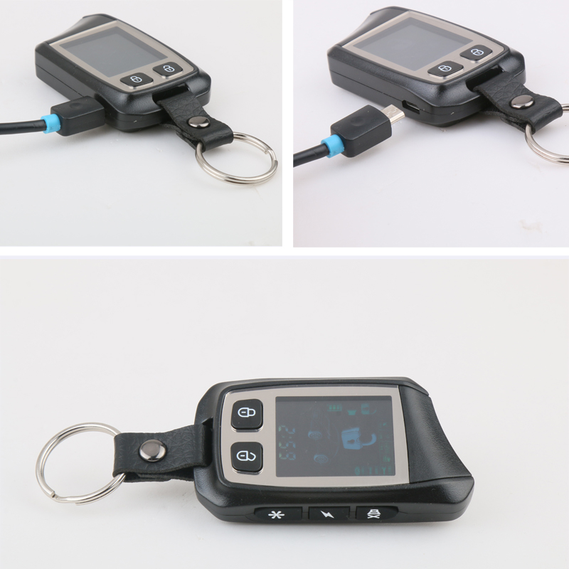auto kód grabber s dvěma FSK LCD vysílač dálkové auto alarm 500m