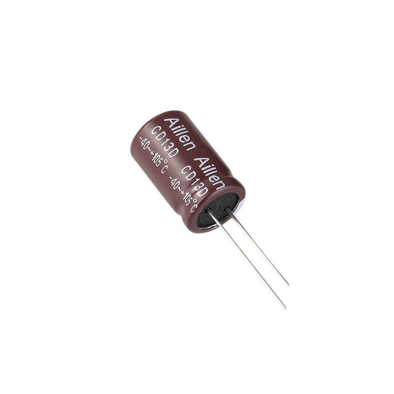CD13D Vysokoteplotní typ Plug-in Hliníkový elektrolytický kondenzátor