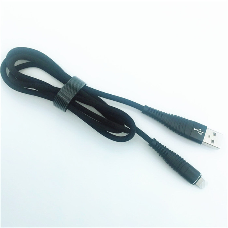 KPS-1003CB 8pin Nový design 1M mořská panna 2A rychle nabitý datový kabel USB pro iphone