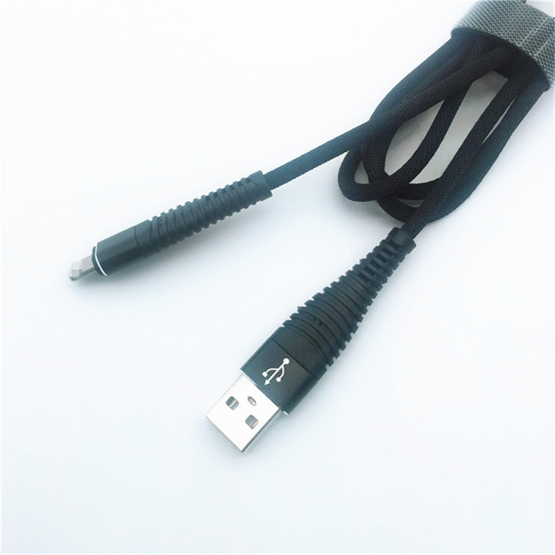 KPS-1003CB 8pin Nový design 1M mořská panna 2A rychle nabitý datový kabel USB pro iphone