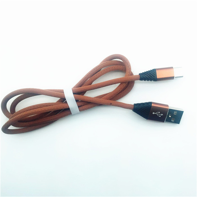 KPS-1004CB TYP C Zakázková bavlněná tkaní 1 m USB 2.2 vysokorychlostní nabíjení typu c USB kabel