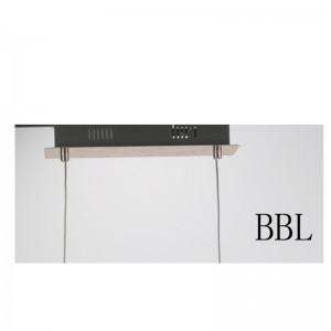 Závěsná lampa s kulatým LED pásem a funkcí nastavení