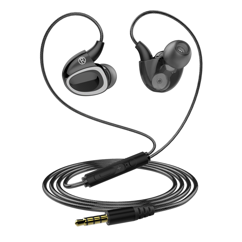 Nový Earhook Sport Deep Bass Stereo HiFi Kabelová sluchátka