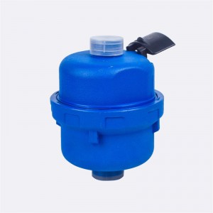 Objemový pístový vodoměr