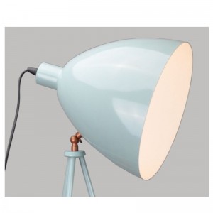 Stativová stojací lampa s kovovým odstínem a funkcí nastavení