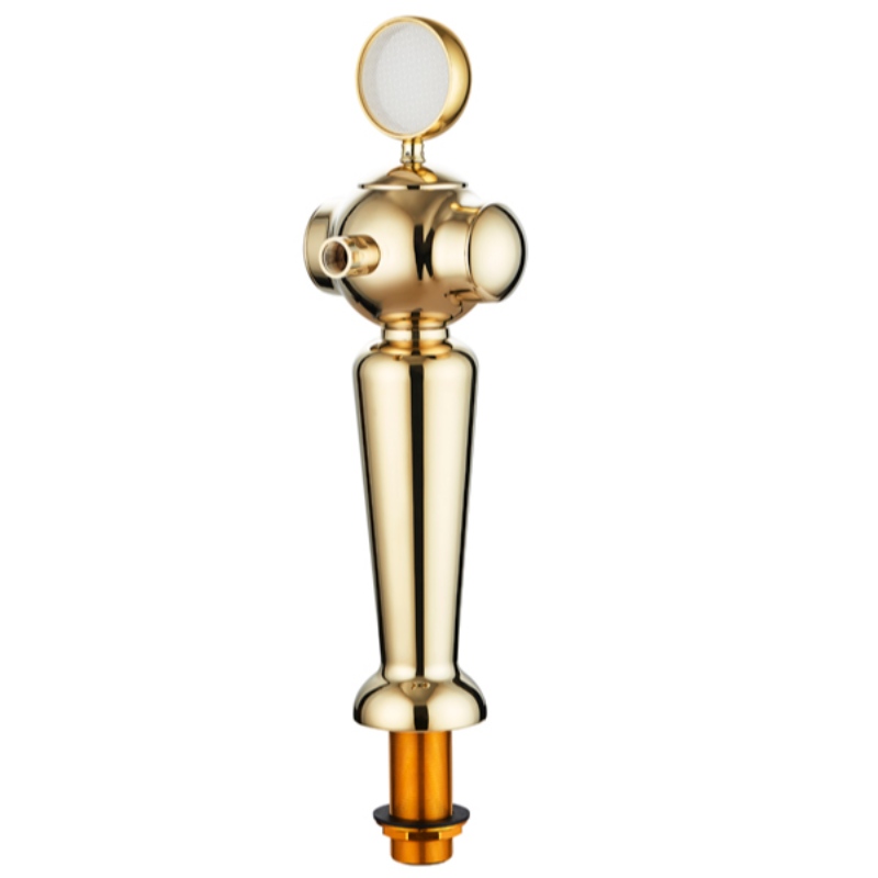 Pivní věž PVD Brass 5 Faucets Vase Shape pro restauraci