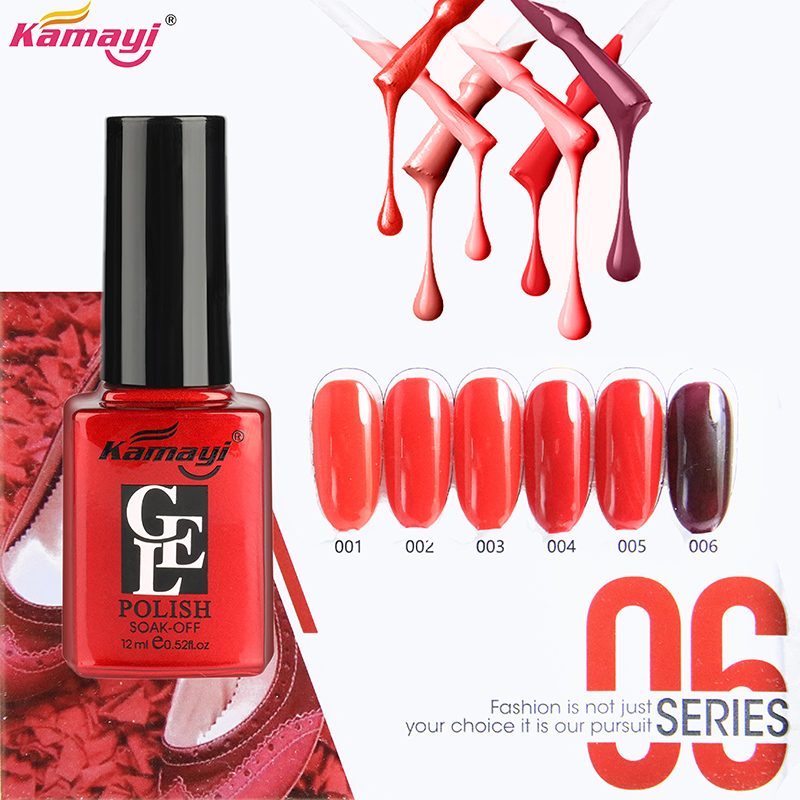 Kamayi Hot Sale 12ml Profesionální organický uv barevný gel na nehty polský zelený styl gel na nehty Art