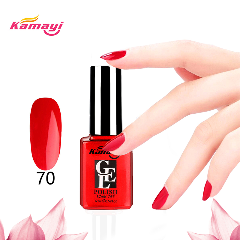 Kamayi Hot Sale 12ml Profesionální organický uv barevný gel na nehty polský zelený styl gel na nehty Art