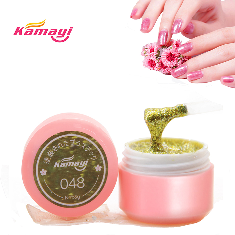 Kamai 2019 nový produkt 48 barevný gel na nehty gel UV gel namočte UV gel na nehty gel