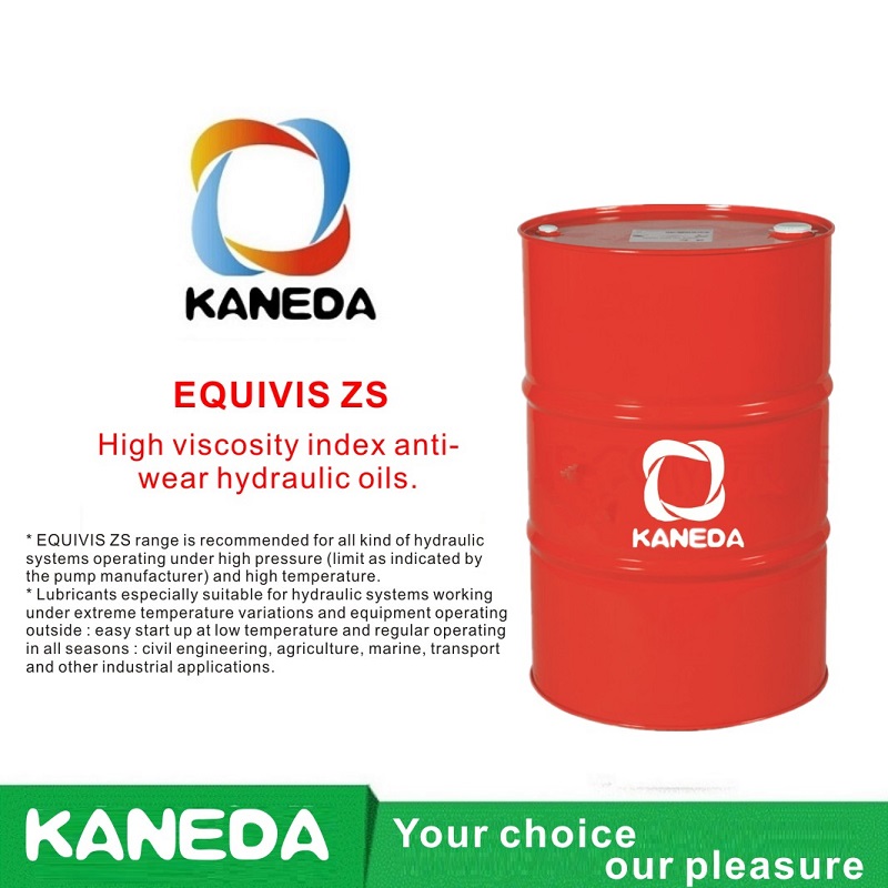 KANEDA EQUIVIS ZS Hydraulické oleje s vysokým indexem viskozity.