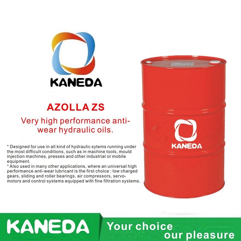 KANEDA AZOLLA ZS Velmi výkonné hydraulické oleje odolné proti opotřebení.