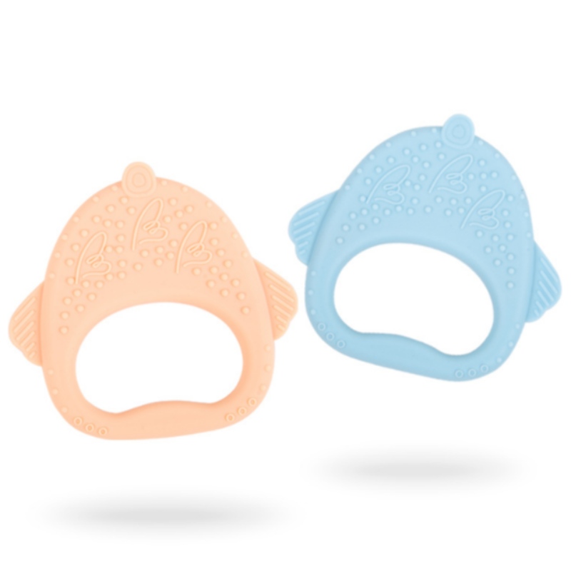 Silikonová dětská guma roztomilá kuřecí guma proti kousnutí rukou uklidňuje stoličky hraček pro mateřské a kojenecké výrobky