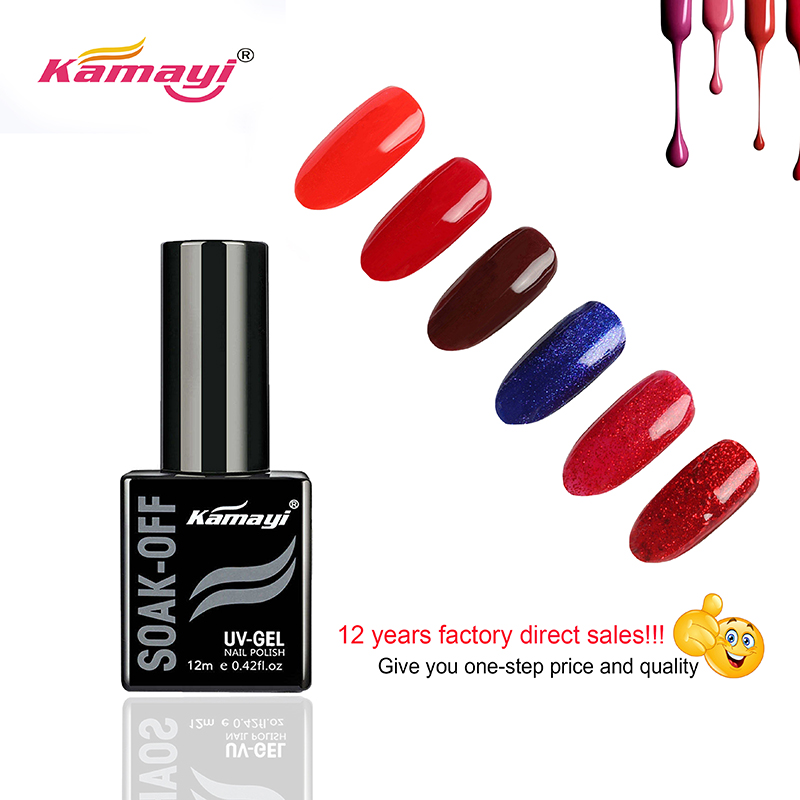 Kamayi 72 Color Vysoce kvalitní lak na nehty Leštící lesk s dlouhou životností Gél GP071