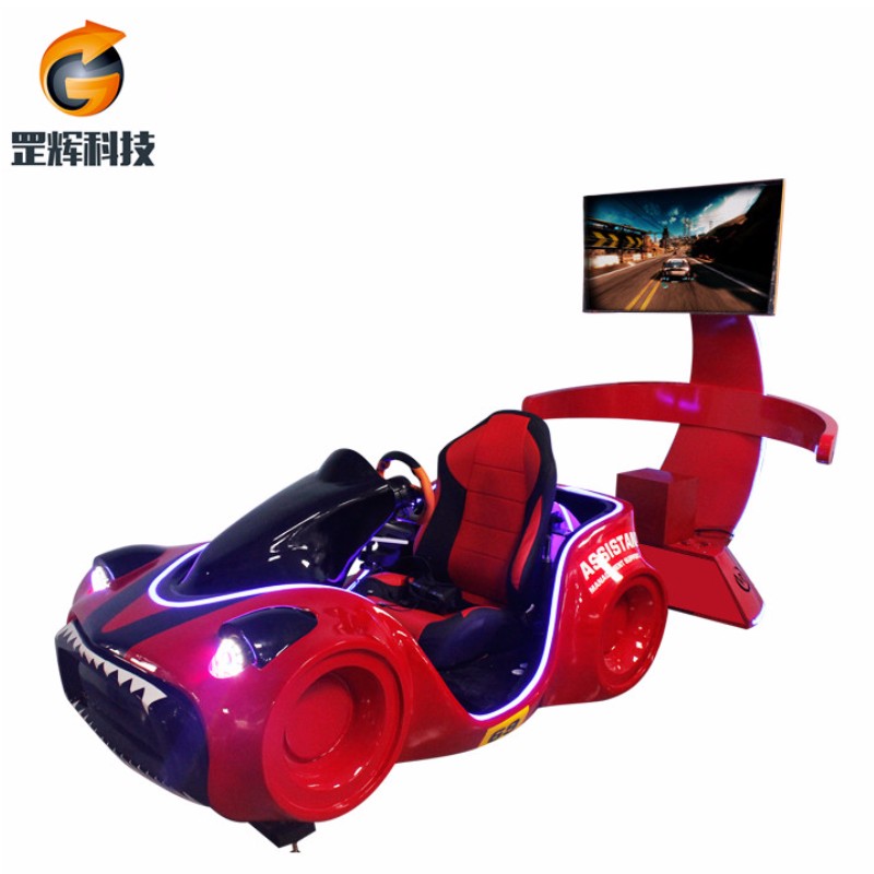 Racing Simulator VR Machine Globální horký prodej zábavního parku vybavení třínápravové závodní auto vr