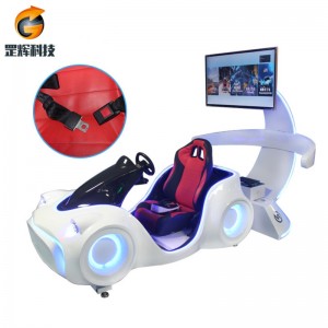 VR závodní auto Globální hot prodej vybavení zábavního parku třínápravové