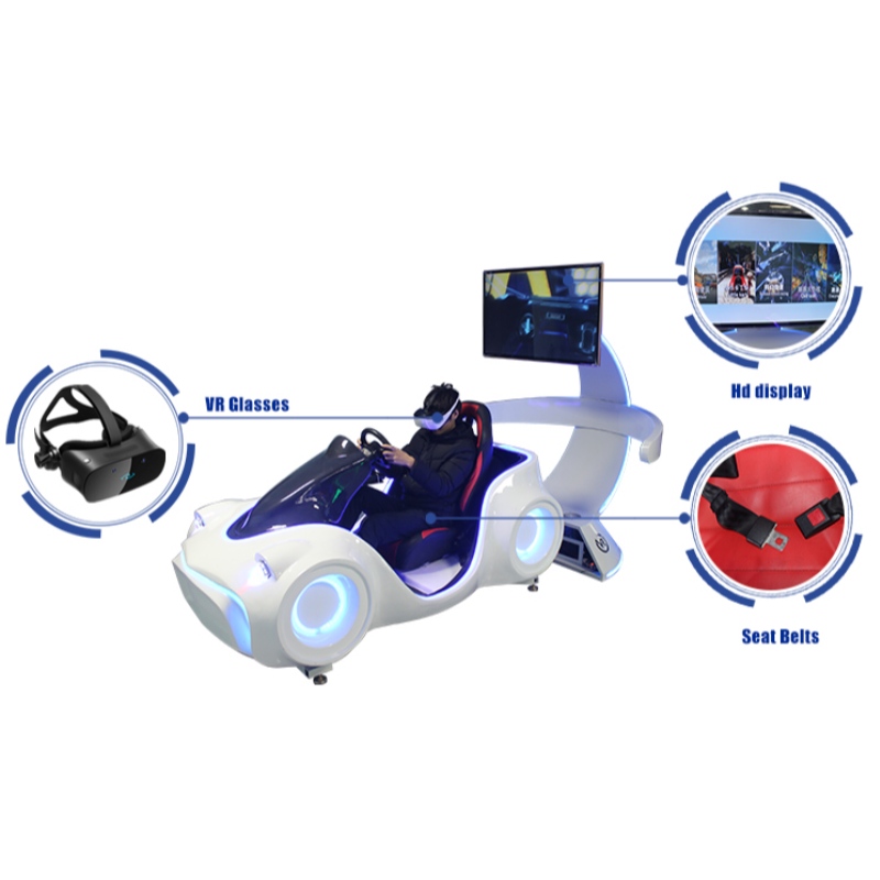 VR Racing Globální horký prodej vybavení zábavního parku třínápravový 3DOF