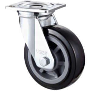 Heavy Duty --Chrome pokovené pouzdro s černým kotoučem TPE