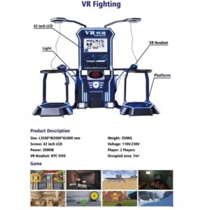 Multiplayer HTC VR Stálý interaktivní fotografování \/ box \/ Sabre Beat Game Simulator