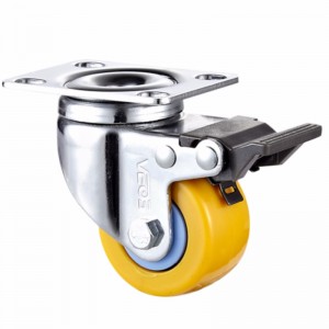 Lehké clo + --Chrome pokovené pouzdro s oranžovým kolem TPE