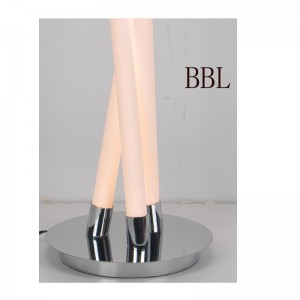 Lampa s LED tabulkou s akrylovou trubicí