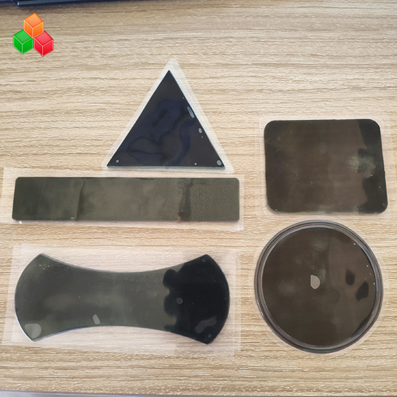 Interiér opakovaně použitelných autodoplňků flexibilní flexibilní lepicí nano gel pad / omyvatelné super lepkavé nano uchopovací podložky pro telefon / domov