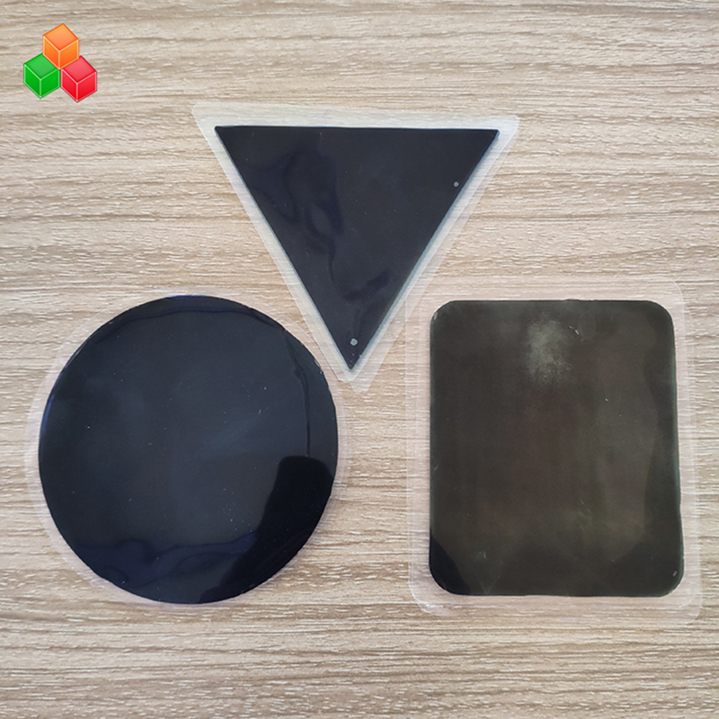 Interiér opakovaně použitelných autodoplňků flexibilní flexibilní lepicí nano gel pad / omyvatelné super lepkavé nano uchopovací podložky pro telefon / domov