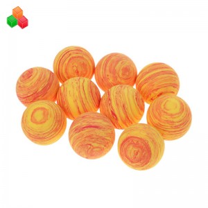 Nový produkt vysoce kvalitní pěnové koule eva na míru, potisk měkkých pěnových koulí z evy pro golf \/ masáž \/ dětské hřiště